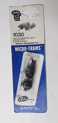 MTC N Scale Trucks With Coupler Mount #1030 - NOS • $15