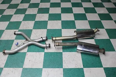 99-04 Mustang 4.6L Aftermarket Exhaust System Set X Pipe Chrome Mufflers WTY OE • $769.99