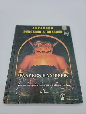 Vintage 1979 Advanced Dungeons & Dragons Players Handbook 3rd Printing D&D • $109.95