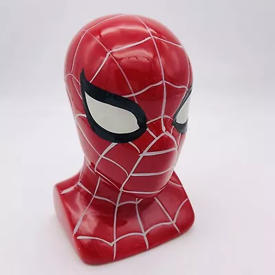 Spider-Man • Ceramic Money Box • 6.5  • Marvel • Hand Painted • 2007 • £14.99