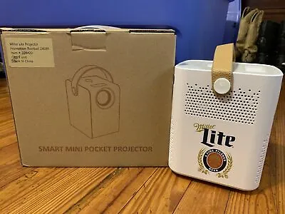 Smart Mini Pocket Projector Miller Lite Promo • $74.99