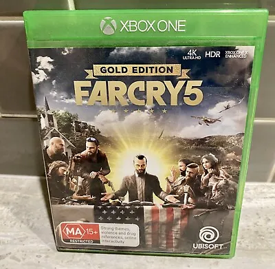 $29.99 • Buy Far Cry 5 RARE Gold Edition Xbox One Farcry
