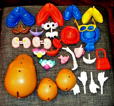 Hasbro Playskool Mr. Potato Head & Spuds 31 Assorted Pieces Eyes Ears Arms Feet • $24.99