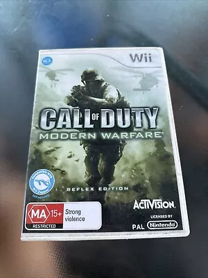 Call Of Duty Modern Warfare Nintendo Wii Game With Manual • $14.50