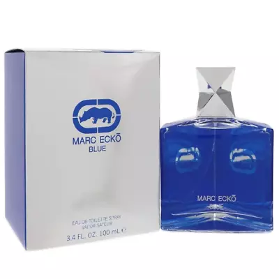 Marc Ecko Blue 3.4 Oz EDT Cologne For Men New In Box • $24.97