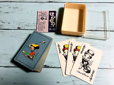 £92.71 • Buy Rare Vintage 1950s? Nintendo Playing Cards Mickey Mouse Disney Used