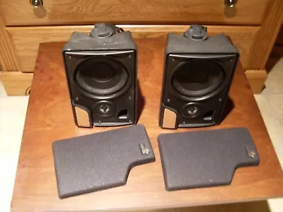 Advent Pearl Speakers With Mounting Brackets Woofer Needs Repair/re Foam • $14.89