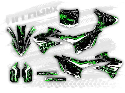 Graphics Kit Fits Kawasaki KX85 KX112 KX 85 KX 112 2022 2023 Decals Stickers • $230.89