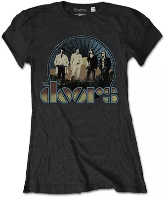 The Doors 'Vintage Field' Womens Fitted T-Shirt - NEW & OFFICIAL • $22.89