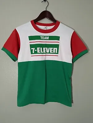 Vintage 1986 Team Seven Eleven Tour De France T Shirt Size Medium • $649.99