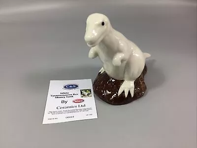 Wade Dinosaur Money Box~White Tyrannosaurus~Limited Edition 100~Certificate .VGC • £30