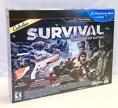 PS3 Cabela's Survival Shadows Of Katmai Activision Top Shot Elite Gun USB Sensor • $14.85