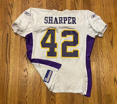 Minnesota Vikings Darren Sharper #42 Reebok Practice Used Worn Football Jersey • $208.99