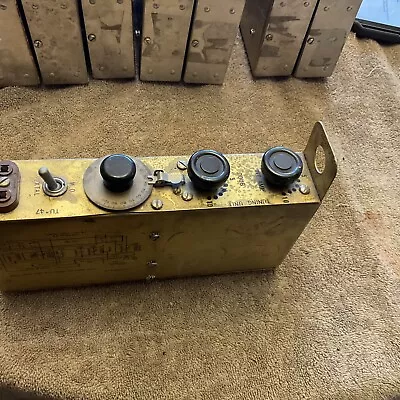 WW2 Military Radio BC610 Transmitter WWII Tuning Unit TU-47 2.0-2.5 MC Lot A  • $25