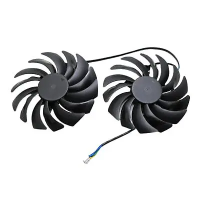 $27.56 • Buy 2x PC 92mm 4Pins Graphics Card Fans 25dBA For MSI GTX1080Ti 1080 1060 580