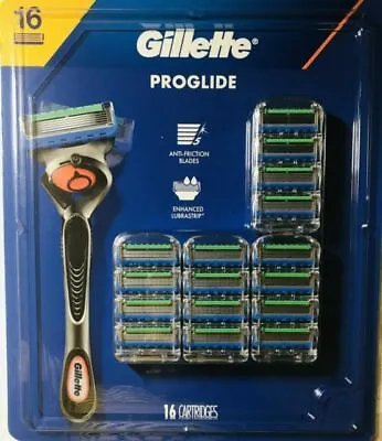 16 Gillette ProGlide Men 5-Blade Razor Cartridges Fits All Fusion5 Handles • $39.99