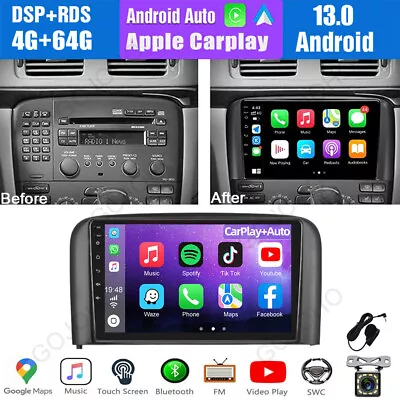 Android 13 For Volvo S80 2004-2008 Car Stereo Radio GPS Navi Carplay BT HeadUnit • $183.99
