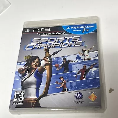 Sports Champions Motion Sony PS3 MOVE Game 2010 Family Fun Playstation 3 Very GD • $12