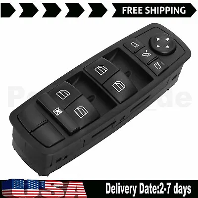 Front Power Window Switch Control For Mercedes Benz GL M R Class W164 2518300290 • $31.99