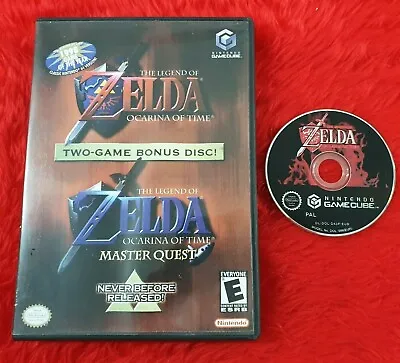 Gamecube ZELDA OCARINA OF TIME + MASTER QUEST The Legend Of (NI) Wii PAL • £29.99