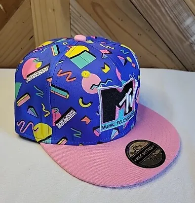 Headgear Classics Hat MTV Music Television Retro 90's Sz 7 3/4 New Never Worn.  • $15