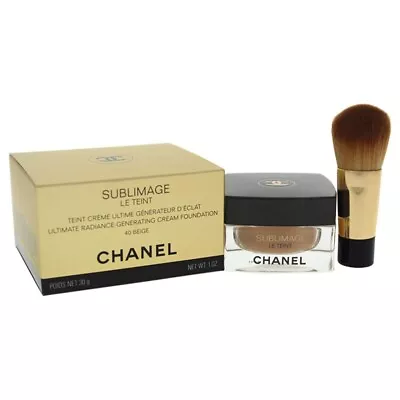 CHANEL SUBLIMAGE LE TEINT Ultimate Radiance Generating Cream Foundation 40 Beige • £171.22