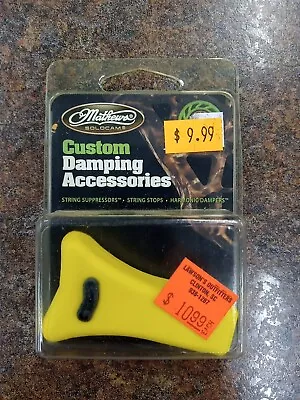 Mathews Custom Damping Accessories #80539 Rubber DDS ASY W/Gel Yellow • $4.99