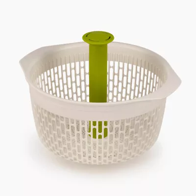 Joseph Joseph Spindola In Sink Salad Spinning Colander White/Green - 20185 • $57.80