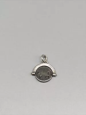 James Avery Retired  I Love You  Spinner Charm -  Uncut - Very Cool! 😎 • $89.99