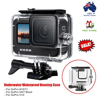 Waterproof Housing Case For GoPro Hero 11 10 9 7 6 5 4 3 Diving Protective Cover • $19.94