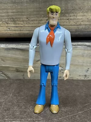 Scooby Doo Mystery Solving Crew Fred 5  Action Figure Hanna Barbera Rare • $7.99