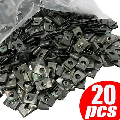 Metal U-Type Clips Parts For Car Bumper Fender Trim Panel Fastener Clip Tool Kit • $6.99