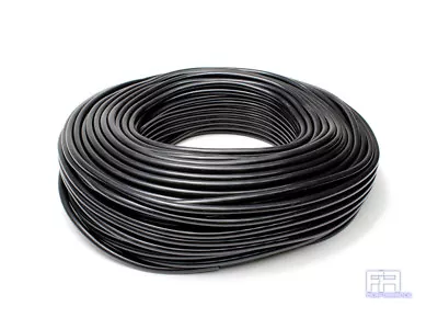 HPS 3.5mm Full Silicone Coolant Air Vacuum Hose Line Pipe Tube X100 Feet Black • $235.60