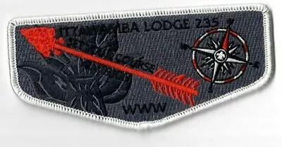 Boy Scout OA 235 Ittawamba Lodge 2020 Gray Flap • $20