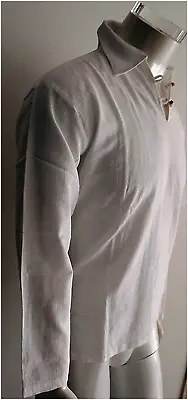 NWT-V-shapewith Buttonl/s Cotton Kurta Size XXL • $13.05