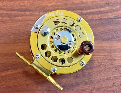 BF600a Gold Fly Fishing Reel 4/5 Weight Line Trout • $9.99