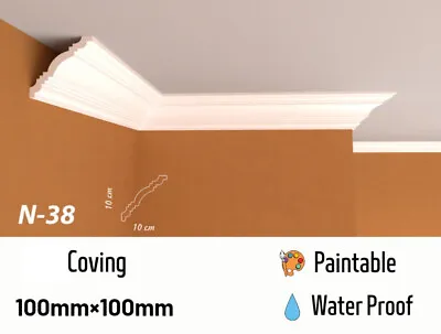 Xps Coving Moulding Cornice Lightweight Best Price- N38 • £6.99