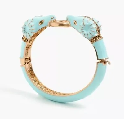 8a Nwt J Crew Turquoise Ram Cuff Bracelet • $88