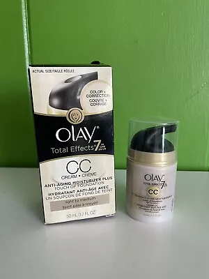 NEW - Olay Total Effects 7in1 CC Anti Aging Moisturizer Cream Light  Medium • $30.95