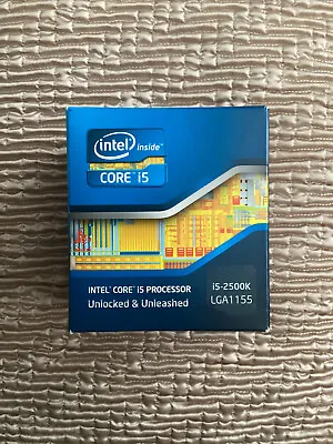 Intel I5-2500K 3.30 GHz 6 MB Quad Core CPU Processor LGA1155 • £25