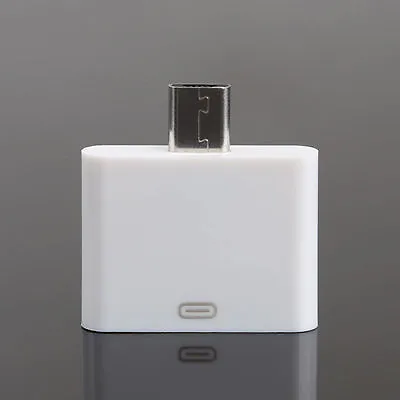 30 Pin Female Dock To Micro USB 5 Pin Male Charger Adapter Connector  • $9.98