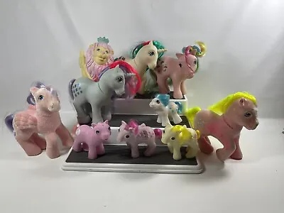 Lot Of 10 MLP My Little Pony Vtg 80’s 90’s Gusty Sparkler Parasol So Soft Sh • $80.95