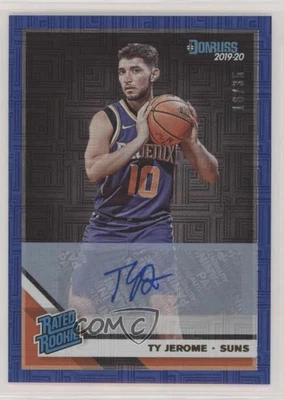 $58.04 • Buy 2019 Panini Donruss Rated Signatures Blue Infinite /35 Ty Jerome Rookie Auto RC