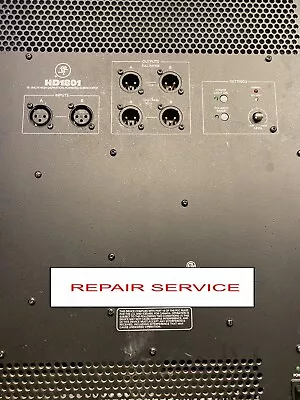 Mackie HD1801 Powered Subwoofer  Amp Module *** REPAIR SERVICE *** • $298