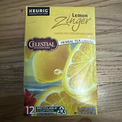 Celestial Seasonings Lemon Zinger Tea K Cup 12 Count/Box • $15.99