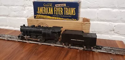 VTG American Flyer O GAUGE  4-4-2 ATLANTIC TYPE  Locomotive #565 AND 564 TENDER • $125