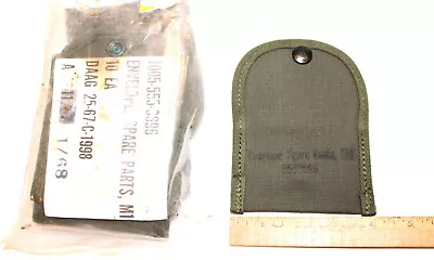 Early Vietnam US Army Canvas Spare Parts Pouch 1968 - NOS  • $6