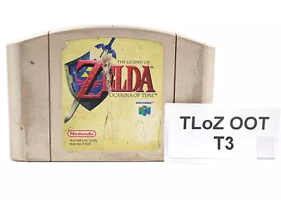 The Legend Of Zelda: Ocarina Of Time [CART ONLY] - Nintendo 64 (N64) [PAL] • $71.95