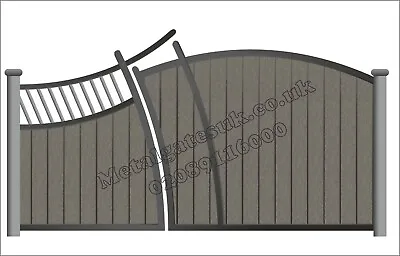 £795 • Buy Driveway Gates/composite Gate / Wood Gate/ Metal Gate/bi Fold Gates/sliding Gate