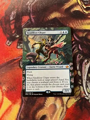 Vendilion Clique Artworked Magic The Gathering Mtg Eng Extended Art • $53.99